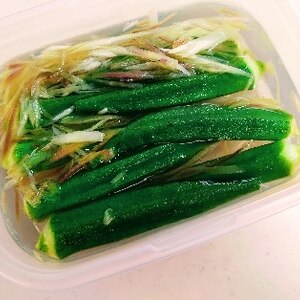 【高知食材】おくらと茗荷のおひたし